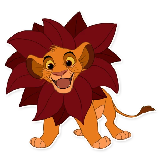 Эмодзи Simba