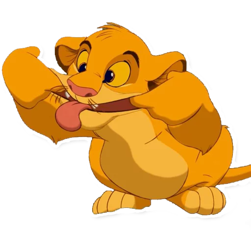 Эмодзи Simba