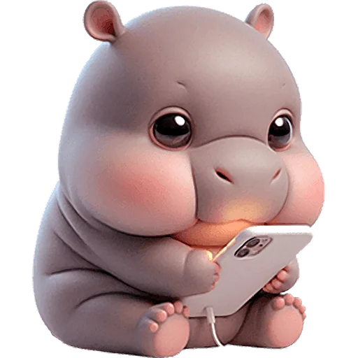 Эмодзи Малыш бегемотик