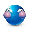 Эмодзи Blue faces