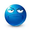 Эмодзи Blue faces