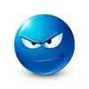Эмодзи Blue faces