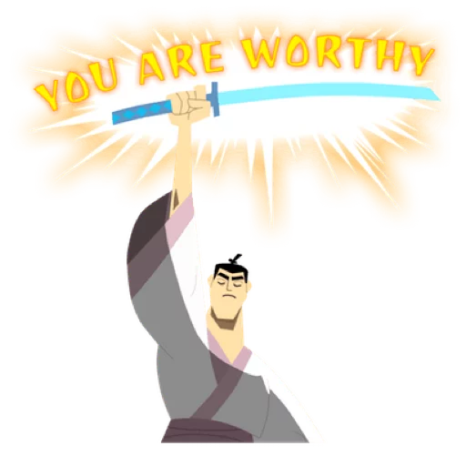 Эмодзи Samurai Jack