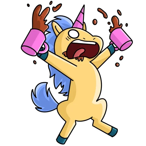 Эмодзи Bad Unicorn