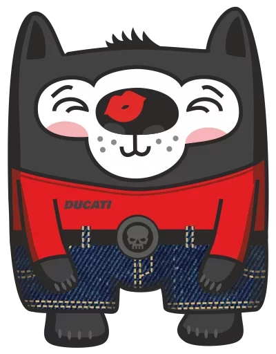 Эмодзи Bad Wolf