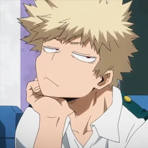 Эмодзи Bakugo Katsuki