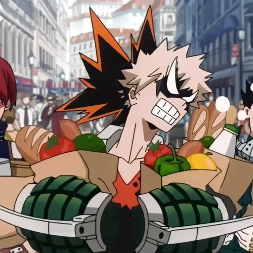 Эмодзи БАКУГО КАЦУКИ