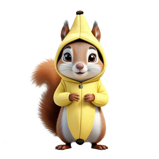 Эмодзи Banana Animals