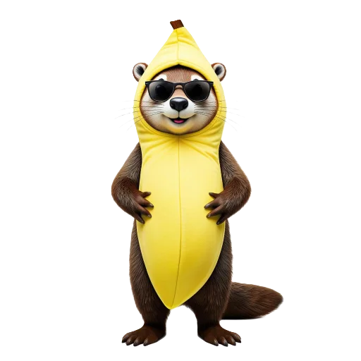 Эмодзи Banana Animals