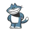 Эмодзи Bandit the cat