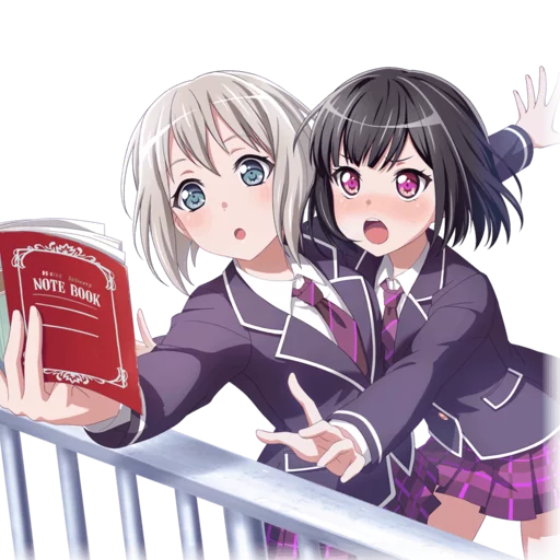 Эмодзи Bandori (BanG Dream) by Ichibixs