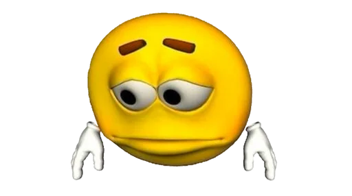 Эмодзи Yellow ball meme
