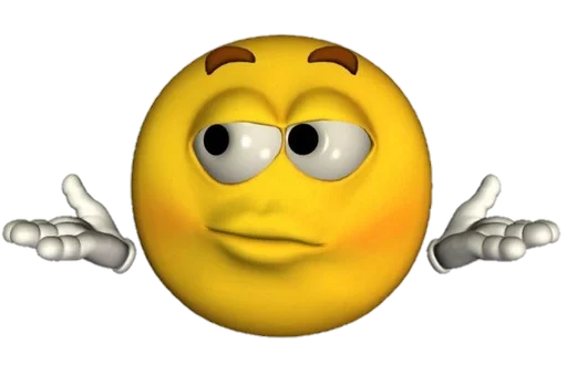 Эмодзи Yellow ball meme