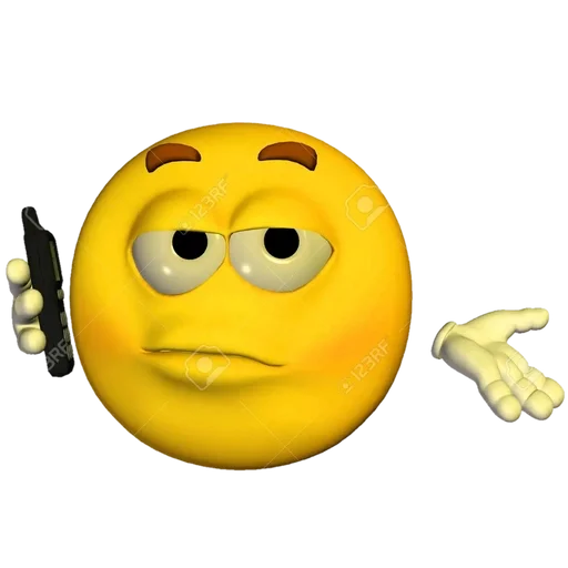 Эмодзи Yellow ball meme