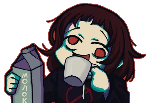 Эмодзи Based Shizo Girl