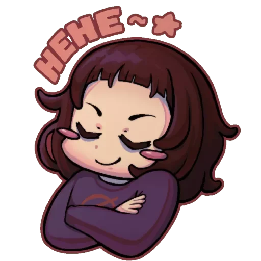 Эмодзи Based Shizo Girl