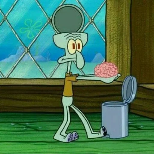 Эмодзи Squidward