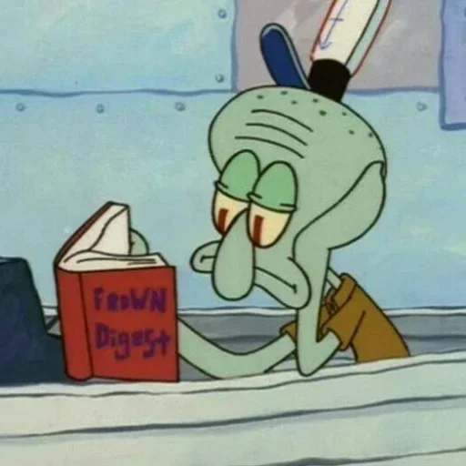 Эмодзи Squidward