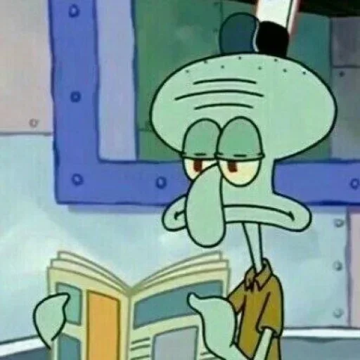 Эмодзи Squidward