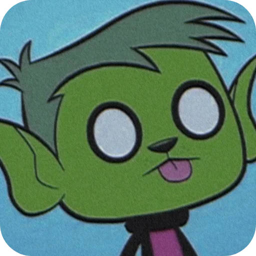 Эмодзи Beast Boy