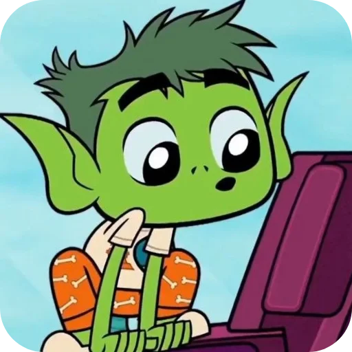 Эмодзи Beast Boy