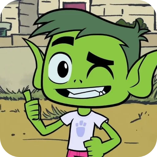 Эмодзи Beast Boy