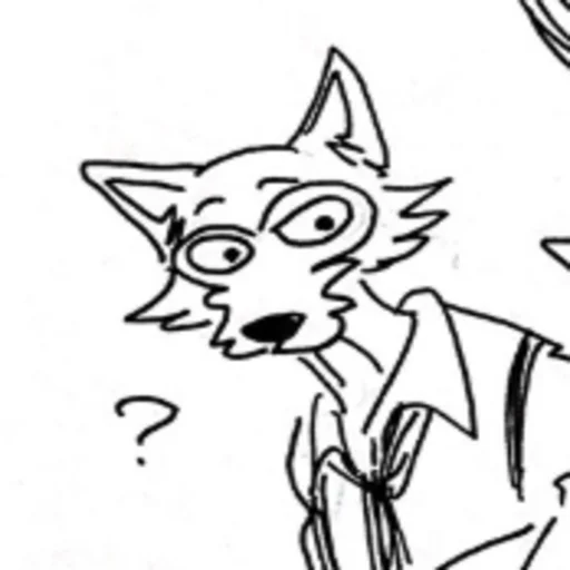 Эмодзи Beastars Reaction Pic