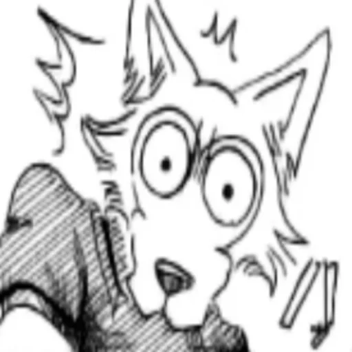 Эмодзи Beastars Reaction Pic