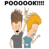 Эмодзи Бивис и Баттхед