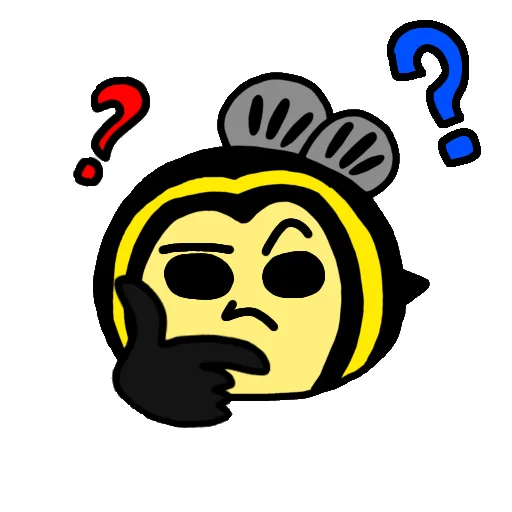 Эмодзи ПчОлка ЖУ-ЖУ