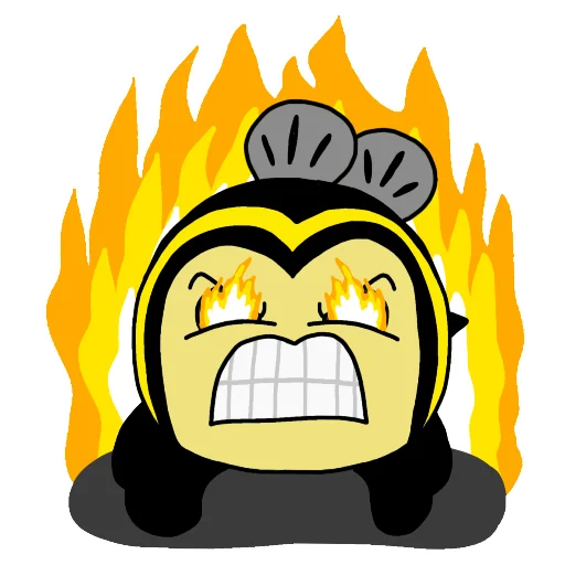 Эмодзи ПчОлка ЖУ-ЖУ