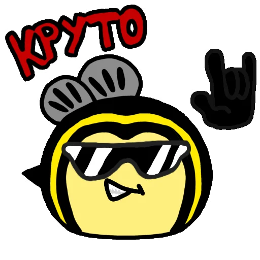 Эмодзи ПчОлка ЖУ-ЖУ