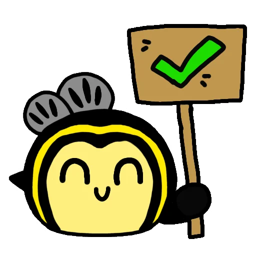 Эмодзи ПчОлка ЖУ-ЖУ