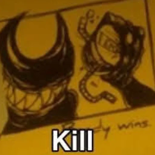 Эмодзи Bendy
