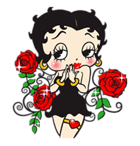 Эмодзи BETTY BOOP
