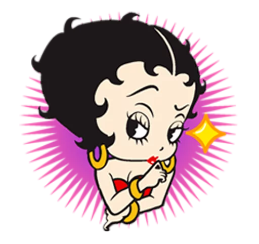 Эмодзи BETTY BOOP