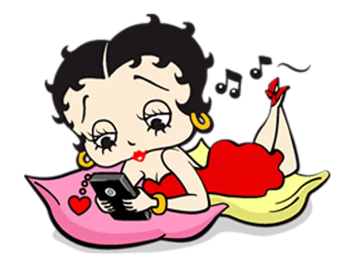 Эмодзи BETTY BOOP