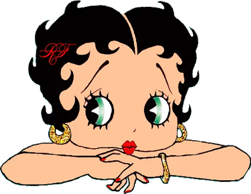 Эмодзи 💃🏻 Betty Boop 💃🏻