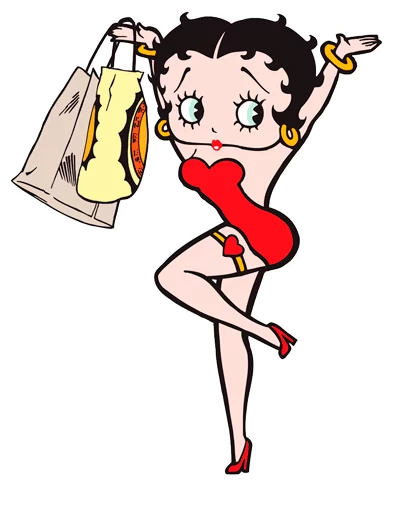 Эмодзи 💃🏻 Betty Boop 💃🏻