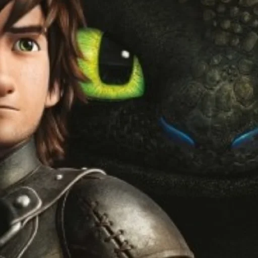 Эмодзи Беззубик Иккинг и Дневная Фурия