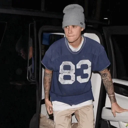 Эмодзи Bieber mood