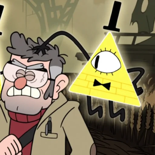 Эмодзи Bill Cipher | Gravity Falls