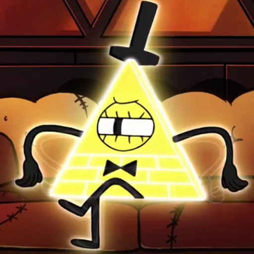 Эмодзи Bill Cipher | Gravity Falls