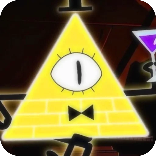 Эмодзи Bill Cipher