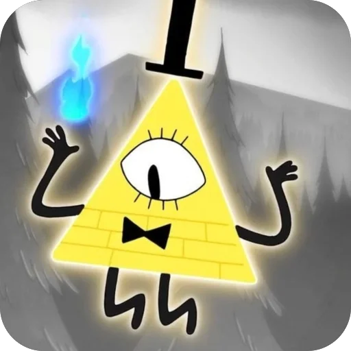 Эмодзи Bill Cipher