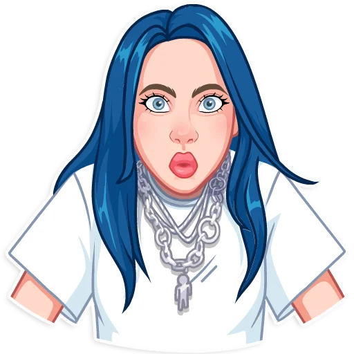 Эмодзи Billie Eilish