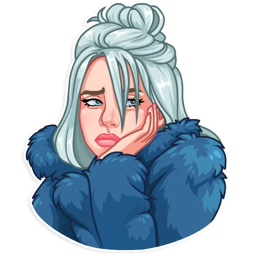 Эмодзи Billie Eilish