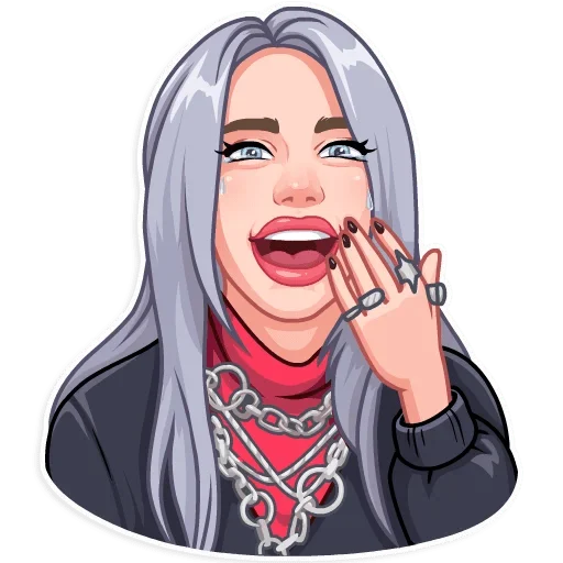 Эмодзи Billie Eilish