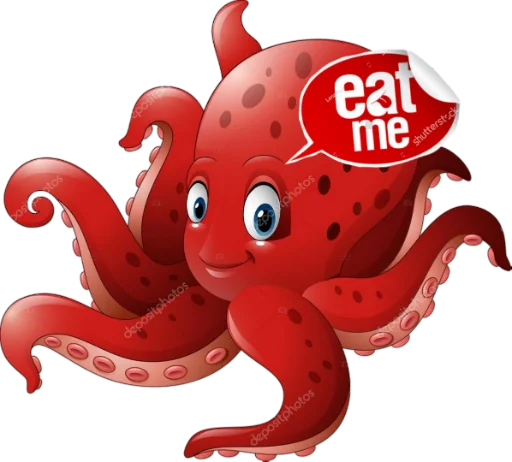 Эмодзи Octopus/pulpo