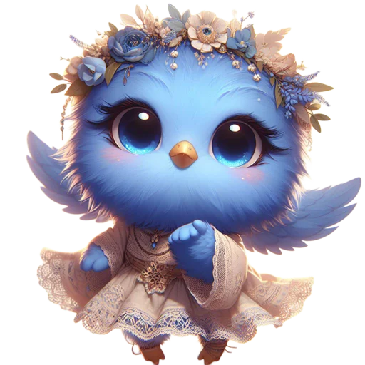 Эмодзи Bird of Happiness